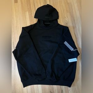 Fear of God Essentials Hoodie ‘Jet Black’